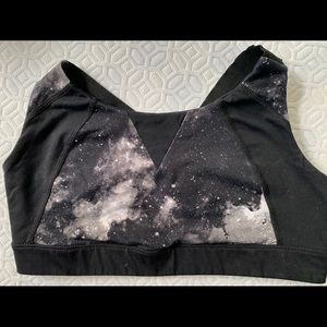 Torrid size 0 galaxy sports bra